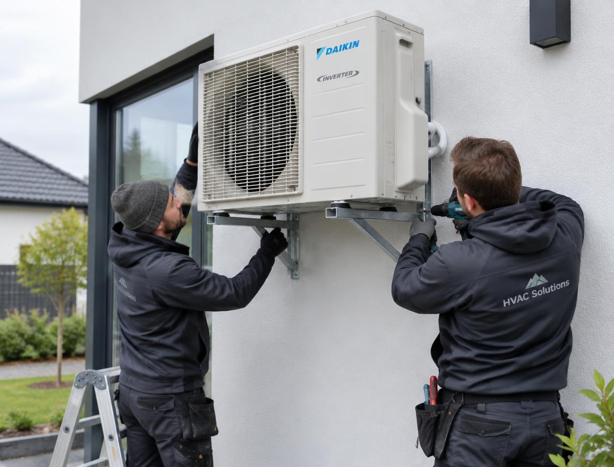 Installation de pompe à chaleur et climatisation